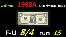 1988A  Web Note ~~ F-U ~ 8/4 == run 15  == == ==  F93743684U = Tough Combo ==