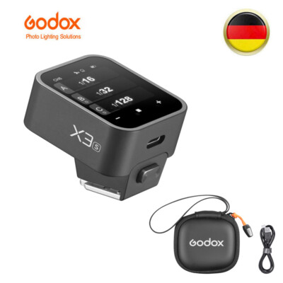Godox X3S X3-S TTL Kabelloser Blitzauslöser OLED Touchscreen für Sony Kamera