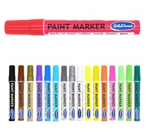 Permanent Universal Oil Paint Marker Pen For Rubber Metal Glass Tyres Bin Number