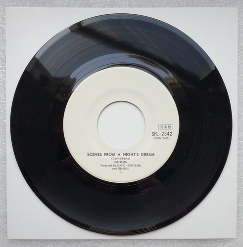 GENESIS: Go West Young Man – Japanese 7” White Label Promo (45) Single with p/c - Picture 5 of 5