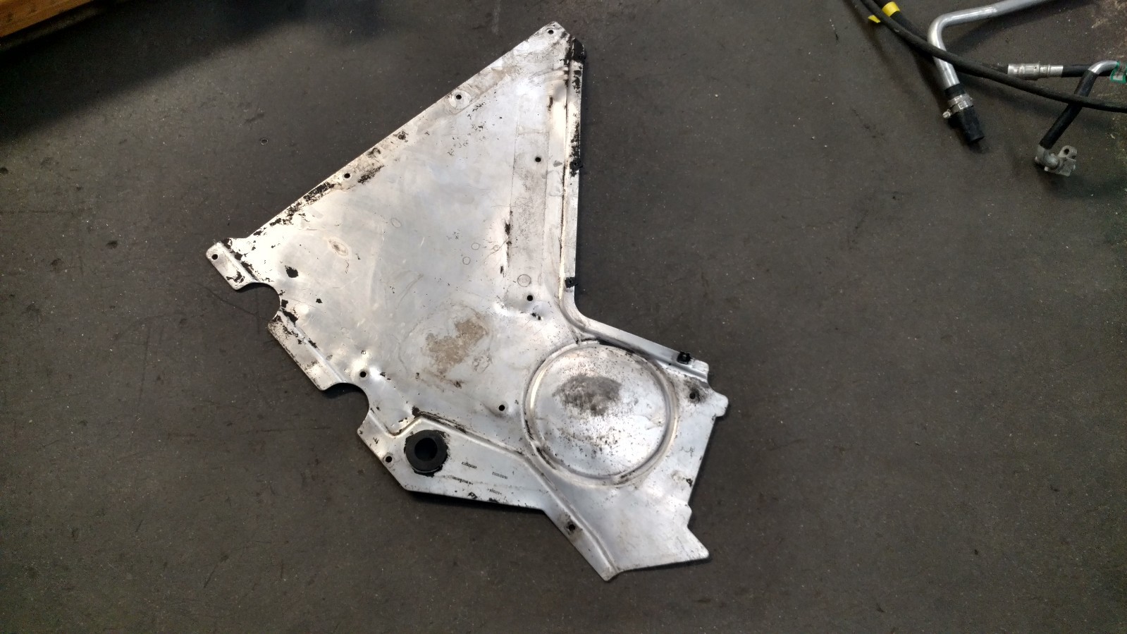 LAMBORGHINI GALLARDO DRAG REDUCTION STREAMLINE SHROUD REAR RIGHT OEM 400825213