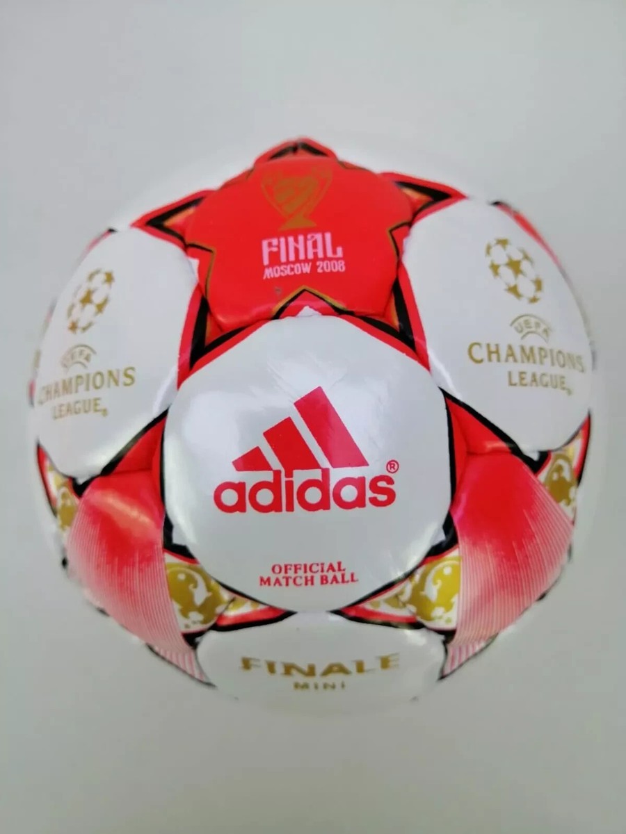 Mini Moscow Final 2008 UEFA Champions League adidas Size 1