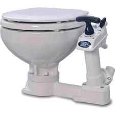 Jabsco 29120-5100 Twist n Lock Toilet with Regular Bowl Manual Head