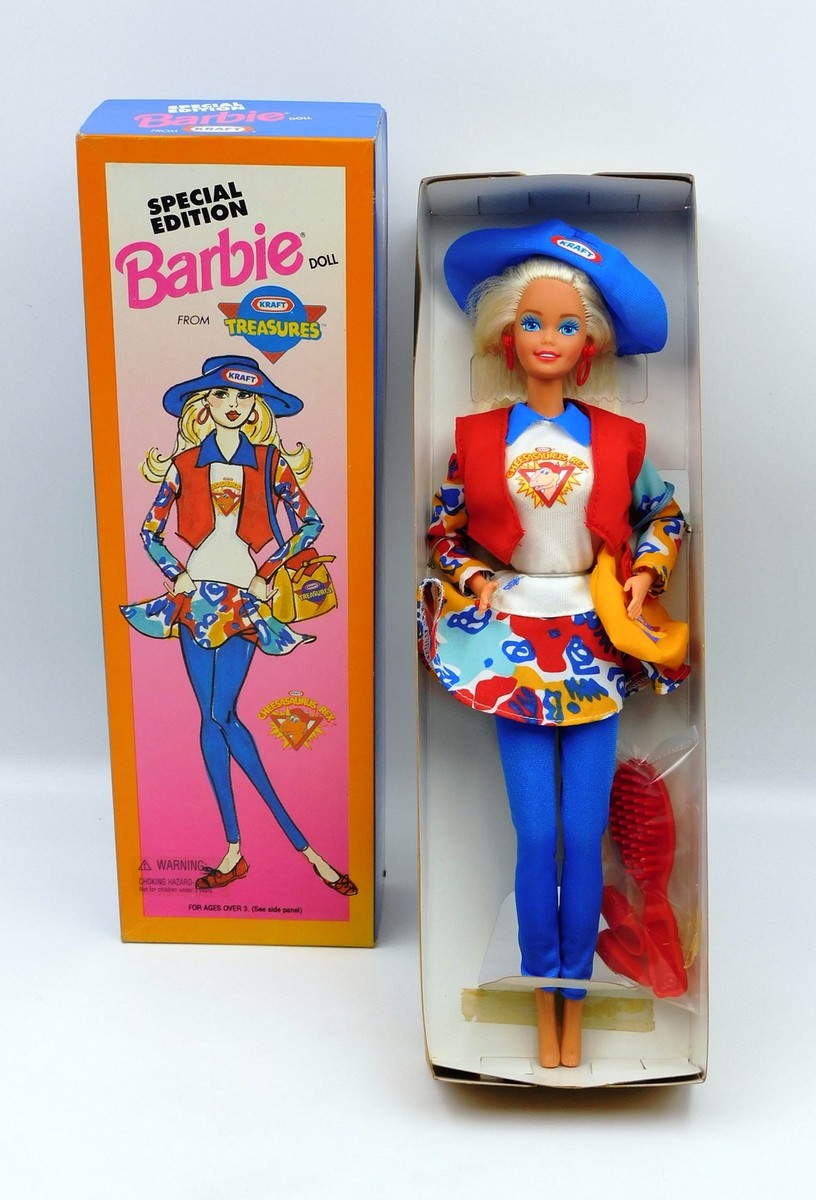 Barbie KRAFT Treasures MIB Special Edition Cheesasaurus Rex