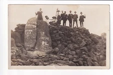 Australiana Group at Rock Lookout RPPC
