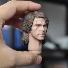 1/6 Anakin Skywalker Head Sculpt Model for 12" Male Action Figure Solider Body