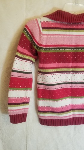 GYMBOREE Vintage Zip-Up Sweater Size Medium (7-8) - Picture 12 of 14