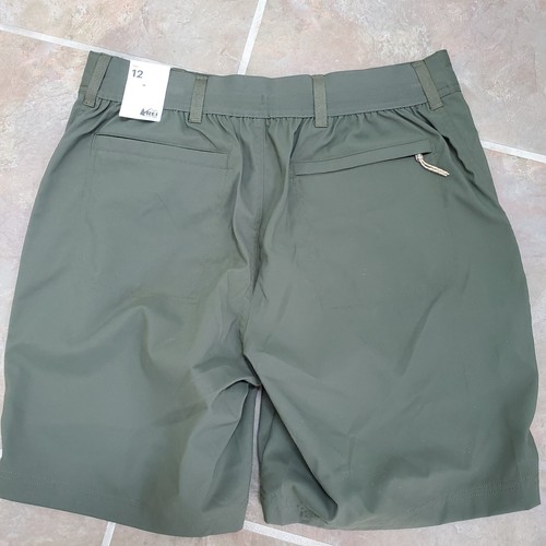 New REI CoOp Hike Shorts Sahara Bermuda Shorts Women's Size 12 Shaded Olive - Picture 2 of 24