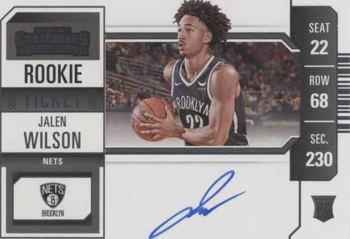 2023-24 Panini Contenders - Jalen Wilson #112
