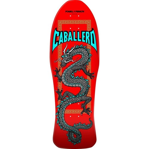 POWELL PERALTA Steve Caballero Chinese Dragon Skateboard Deck Red BONES BRIGADE - Picture 2 of 4
