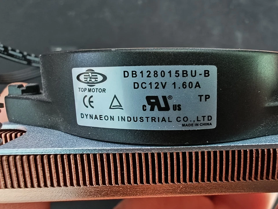 Dynatron DB128015BU-B - 2 Ball Bearing Top Motor Fan Heatsink LGA2011-3 - Image 3 of 4