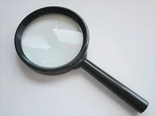 5X Magnifying Magnifier Glass 3" Lens Handheld Power Desk Magnification New