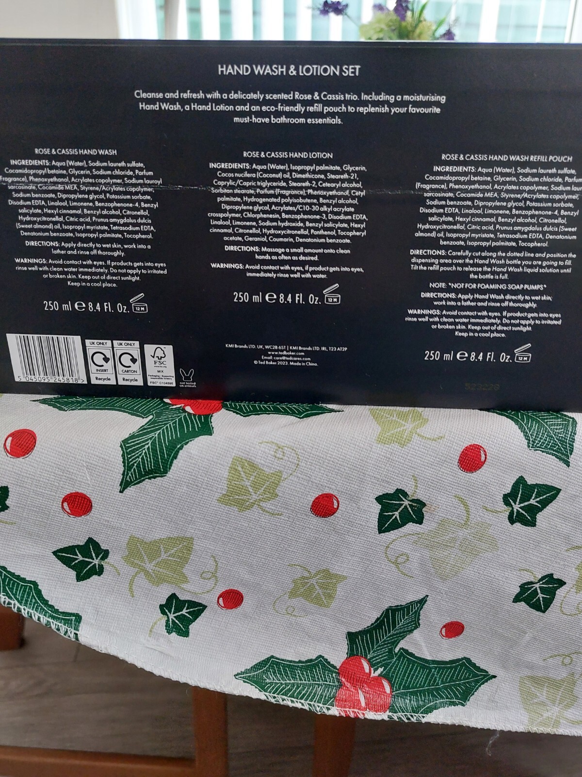 *NEW* Ted Baker Hand Wash & Lotion Gift Set eBay