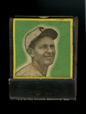 1935 Diamond Matchbooks Gordon Slade Reds Black Border Full Book TOUGH! LOOK! SL