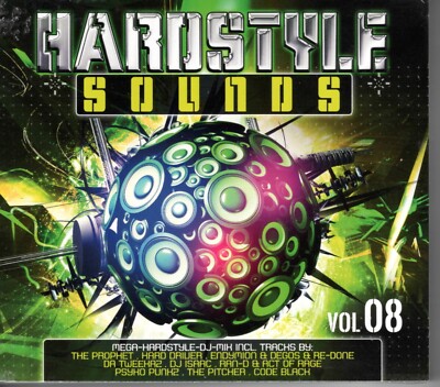 Hardstyle Sounds Vol.8 (3CD),Code Black, The Prophet, Recoder, uvm. NEU & OVP