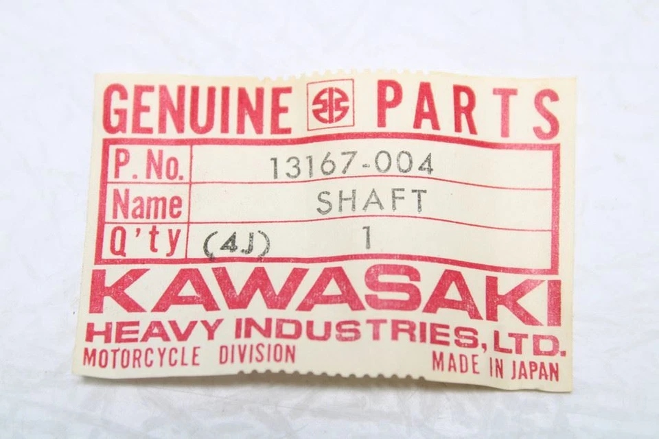 PEDAL CAMBIO DE MARCHA EJE KAWASAKI C2TR C2SS 13167-004 Foto 3 de 3