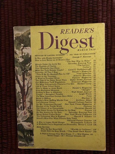 Vintage March 1950 And September 1964 Reader’s Digest Magazines. - Picture 2 of 16