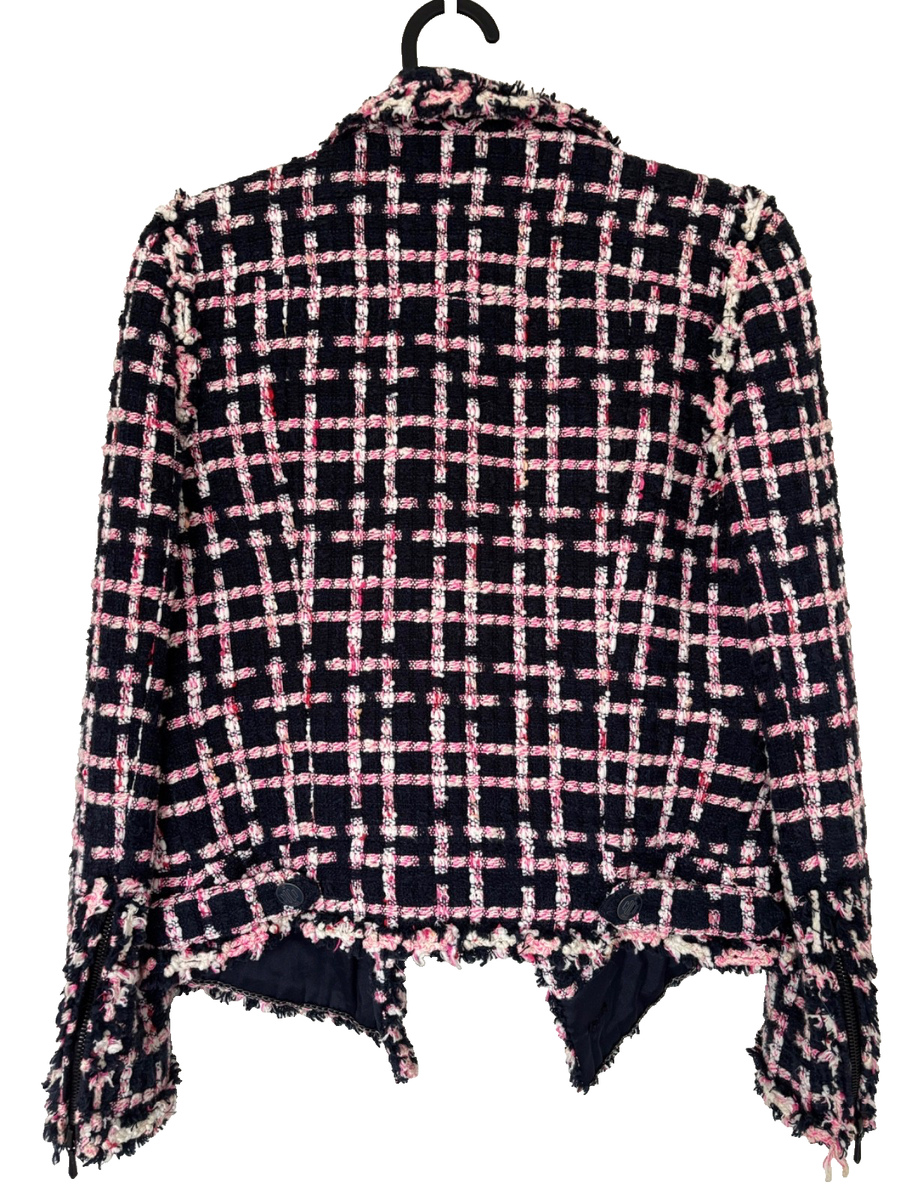 Vintage CHANEL Tweed Jacket 2008 Cruise Collection FR36 | eBay