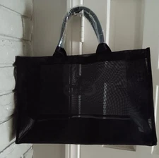 Alo Yoga Sheer Mesh Tote Bag – Lightweight Gym, Beach & Travel Shoulder Bag NWT