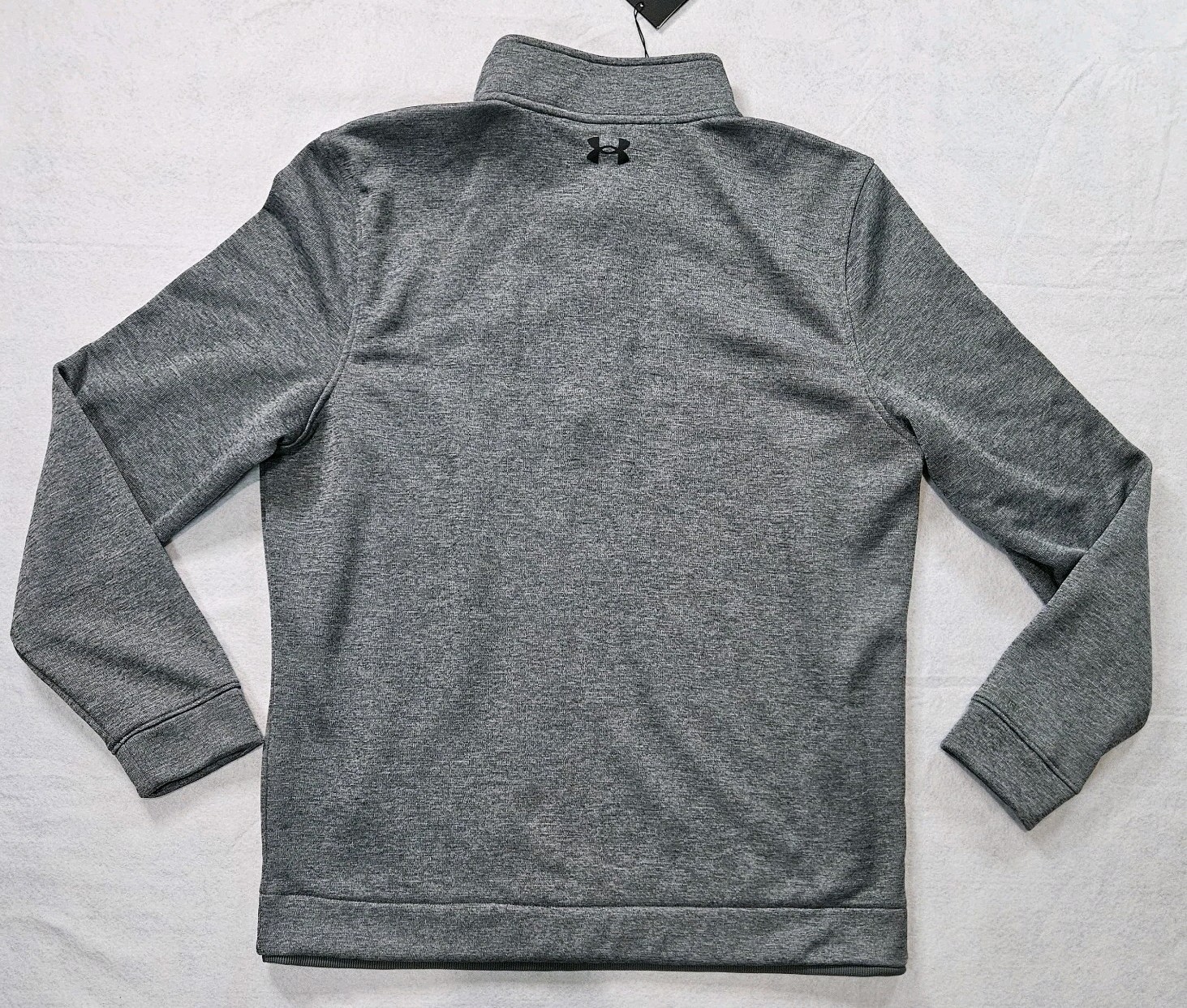 Under Armour Men's Sz XL Storm Golf 1/4 Zip Gray Fleece Pullover 1356661-012 New thumbnail 2