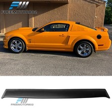 Fits 05-14 Ford Mustang Coupe Rear Window Roof Spoiler Wing Matte Black Pp