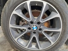 2014-18 Bmw X5 Rr Wheel 19x9 Alloy 5 Spoke V Spoke Narrow Spoke