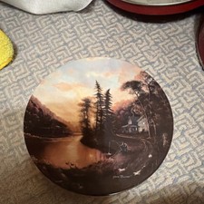 Bradford Exchange Peaceful Evening Plate Jesse Barnes Pathways Porcelain 84-B10…