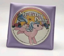 1993 My Little Pony Lavender Folding Mirror G1 Pony Compact Hong Kong VTG 90s