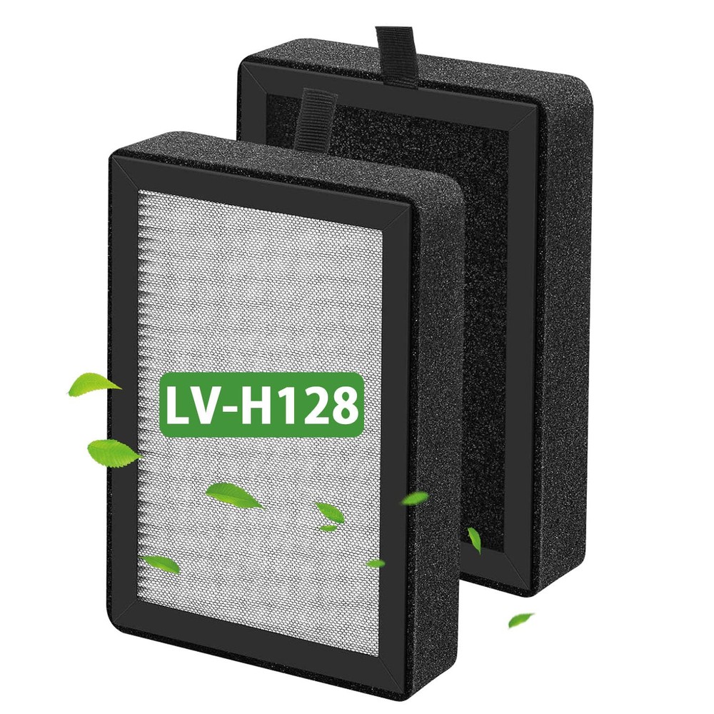 LV-H128 Filter with LV-H128, PUURVSAS HM669A, ROVACS RV60 Air Purifier, 3-in-...