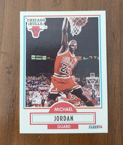 1990-91 Fleer #26 Michael Jordan - NBA Basketball Card -