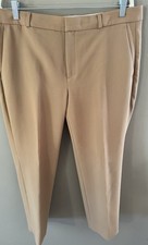 Banana Republic Avery Pant Straight Womens Sz 12 Brown