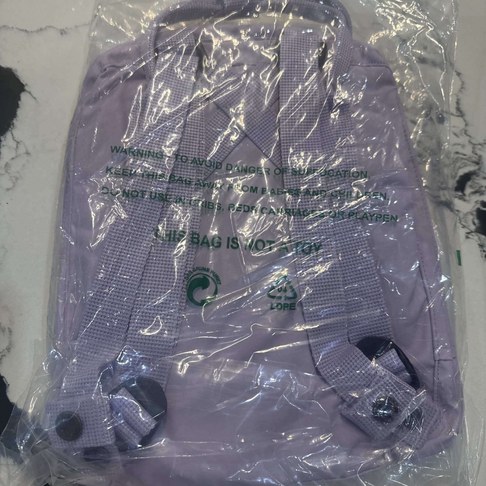 FJALLRAVEN KANKEN MINI BACKPACK 23561 PASTEL LAVENDER