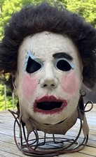 TEXAS CHAINSAW MASSACRE   PRETTY WOMAN MASK HALLOWEEN HORROR REHAUL SERVICE