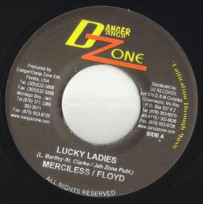 Merciless - Lucky Ladies / Rockler, 7'', (Vinyl)