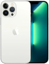 Apple iPhone 13 Pro Max - 128 GB - Silver (Unlocked) for sale