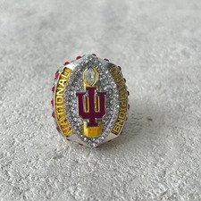 [Fan version] Indiana Football 2026 National Championship Ring NO Box Size 11