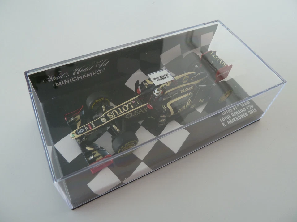 Lotus Renault E20, Kimi Räikkönen, F1-Saison 2012, Lotus F1-Team,Minichamps 1:43 - Bild 4 von 4