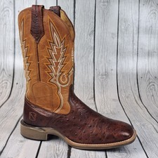 Noble Outfitters Ostrich Leather Cowboy Boots...