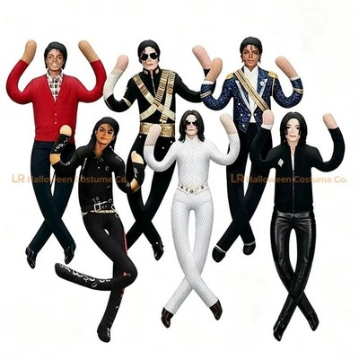Michael Jackson Cosplay Doll Plush Stuffed Figure Abstract Joint Mobility Toy US