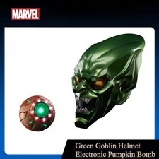 Spider-Man No Way Home Green Goblin Helmet Electronic Pumpkin Bomb Halloween Toy