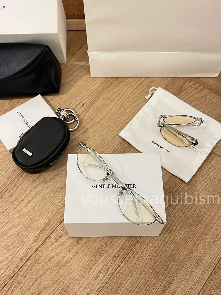 2026 GentleMonster Sunglasses Pocket - Cubit 02 Silver Frame Clear