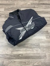 SKI-DOO Full Zip Up Insulated Black Snowmobile Winter Jacket Men's One Size