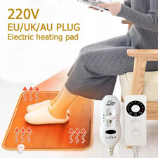 220V Winter Heating Foot Mat Office Home Electric Heating Pad Warm Feet Heaterth