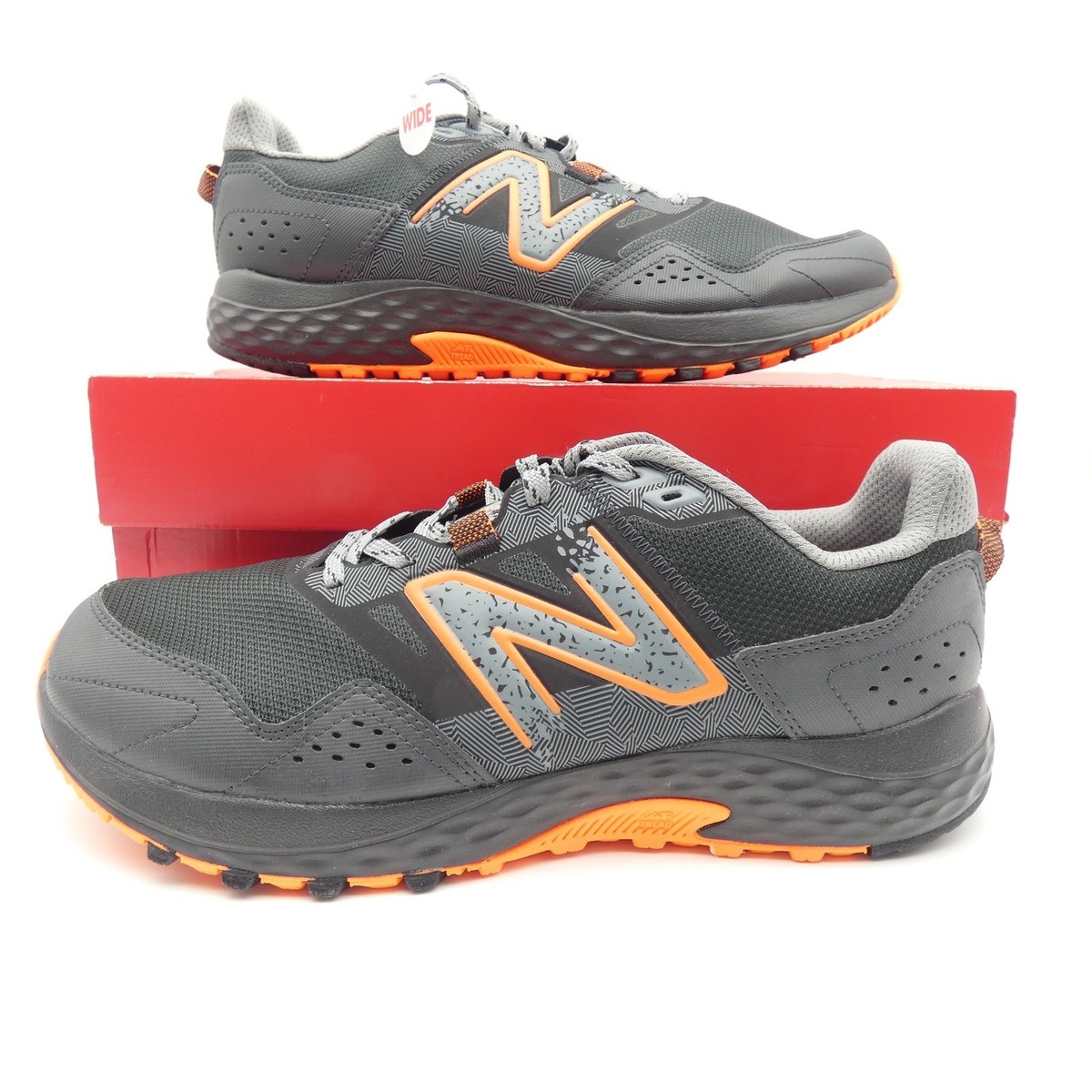 New Balance 410v8 Trail Running Shoes Black Extra Wide Men\'s Size 8 4E MT410LO8 New Balance 410 Sneakers for Men for Sale | Authenticity  main image 4