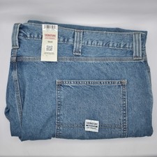 Signature by Levi Strauss Carpenter Jeans Men's 52x32 Indigo Blue Big  Tall NWT