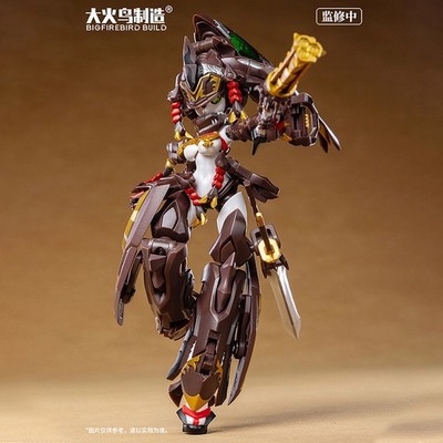 BIGFIREBIRD BUILD INSECT MECHA GIRL IMG-01 Transformable Toy Desktop Decoration 