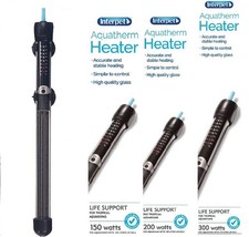 Interpet Aquatherm Heater Tropical Fish Tank Heating Easy To Control Reliable
