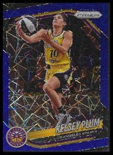 2025 Panini Prizm WNBA #59 Kelsey Plum Blue Velocity Prizms