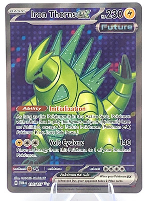 TCG Pokemon Karte  Iron Thorns ex TWM 196/167 NM Englisch Ultra Rare
