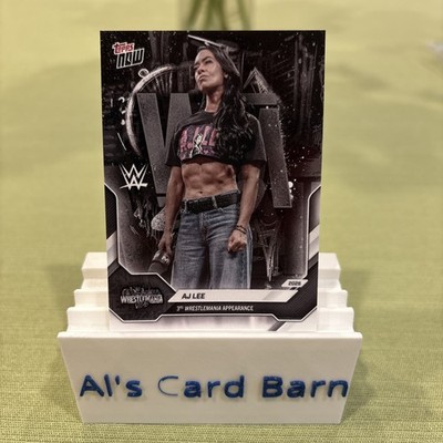 AJ Lee  2026 Topps Now WWE Wrestlemania Las Vegas #13 Wrestling